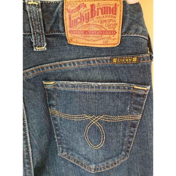 Lucky Brand Bootcut Jeans Long Inseam Size 28 - Picture 14 of 16